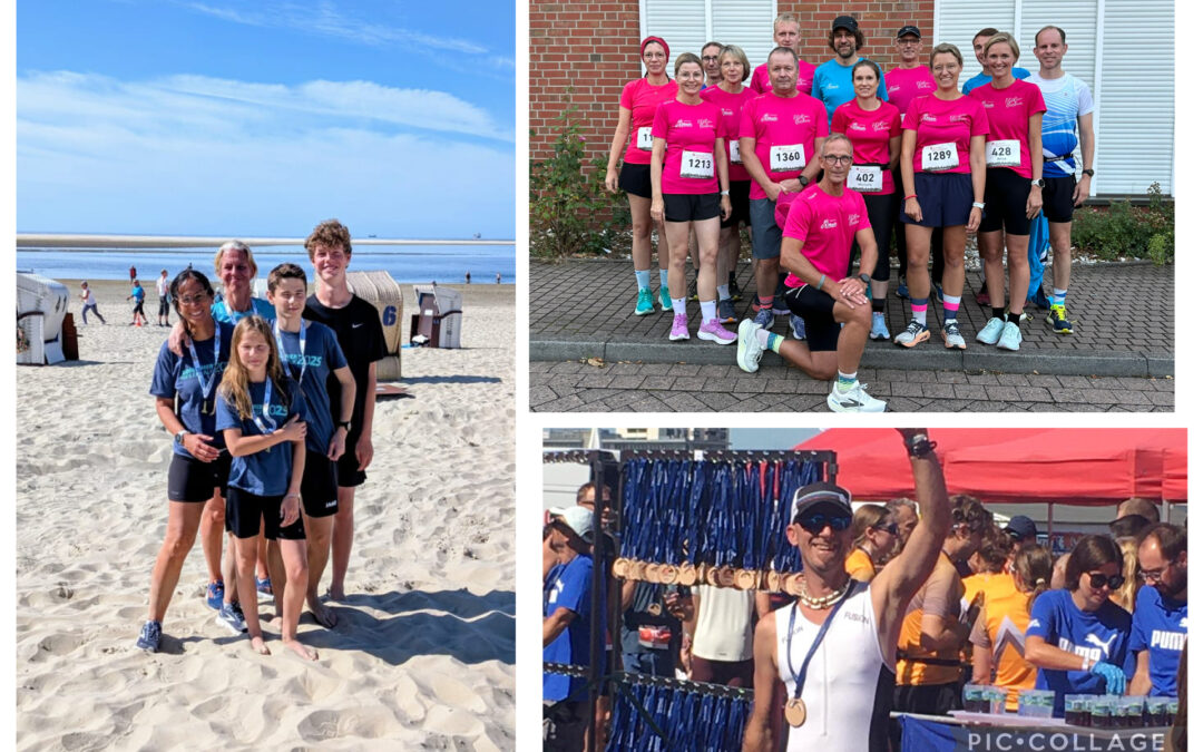 10.09.2025 | Fit2Runner beim Pütt-Tage Lauf, dem Borkumer Meilenlauf, dem Warendorfer Emsseelauf, beim Volkslauf St. Vit und dem Köln Triathlon