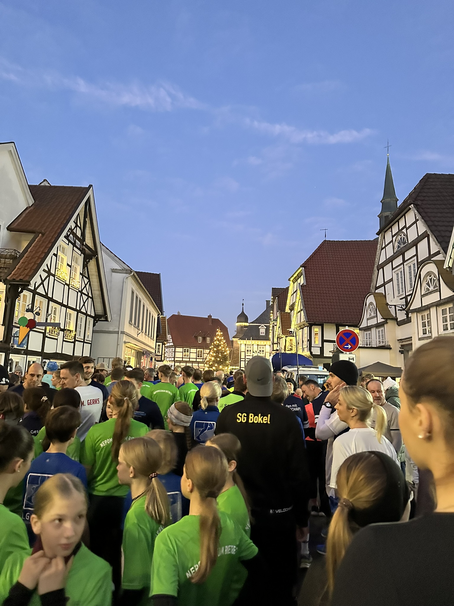 IMG_9700 Vor dem Start in Rietberg<br />
Bild: Nicole Franzke