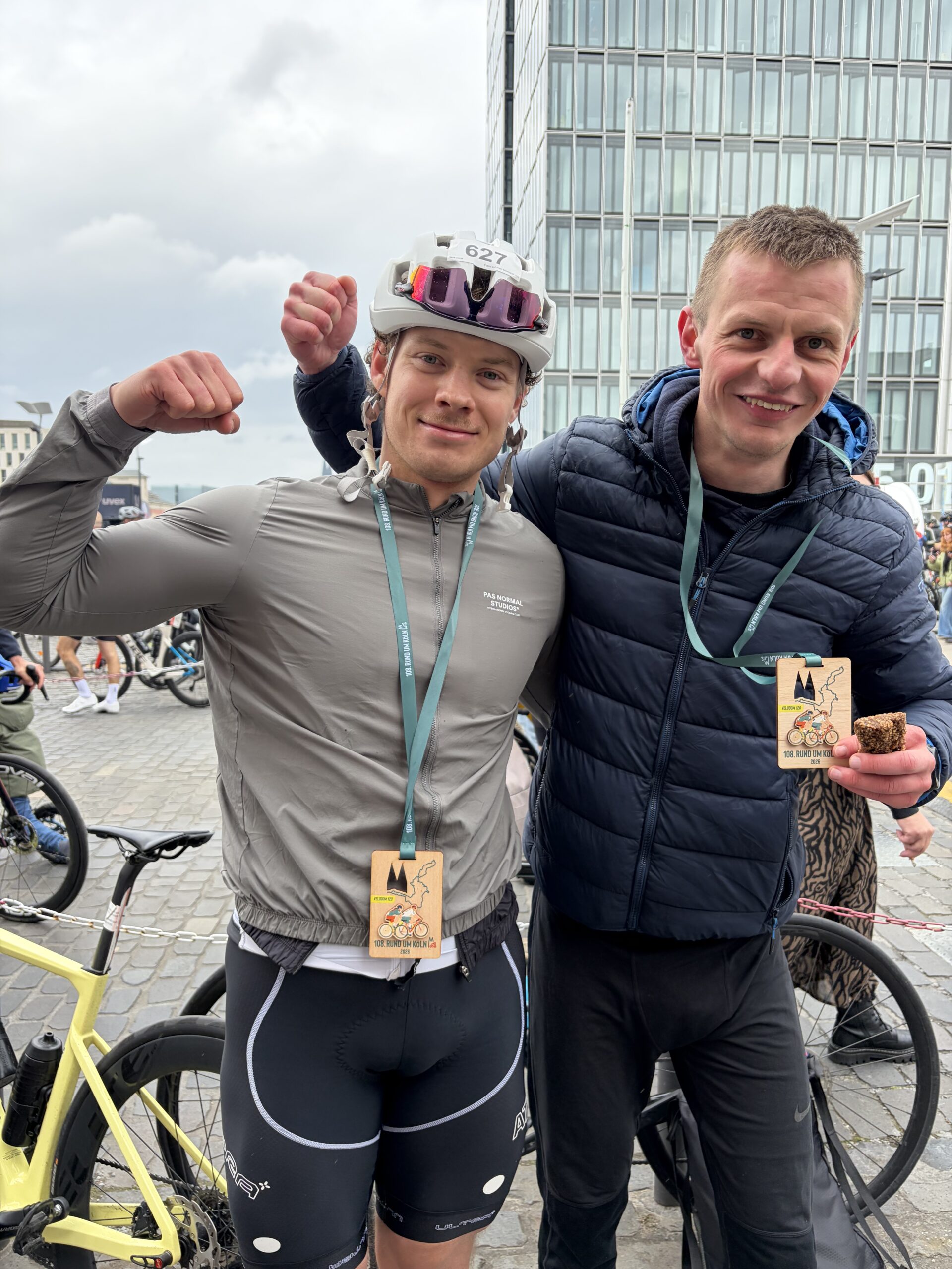 IMG_2596 Jannes und Max im Ziel;<br />
Bild: Nicole Franzke