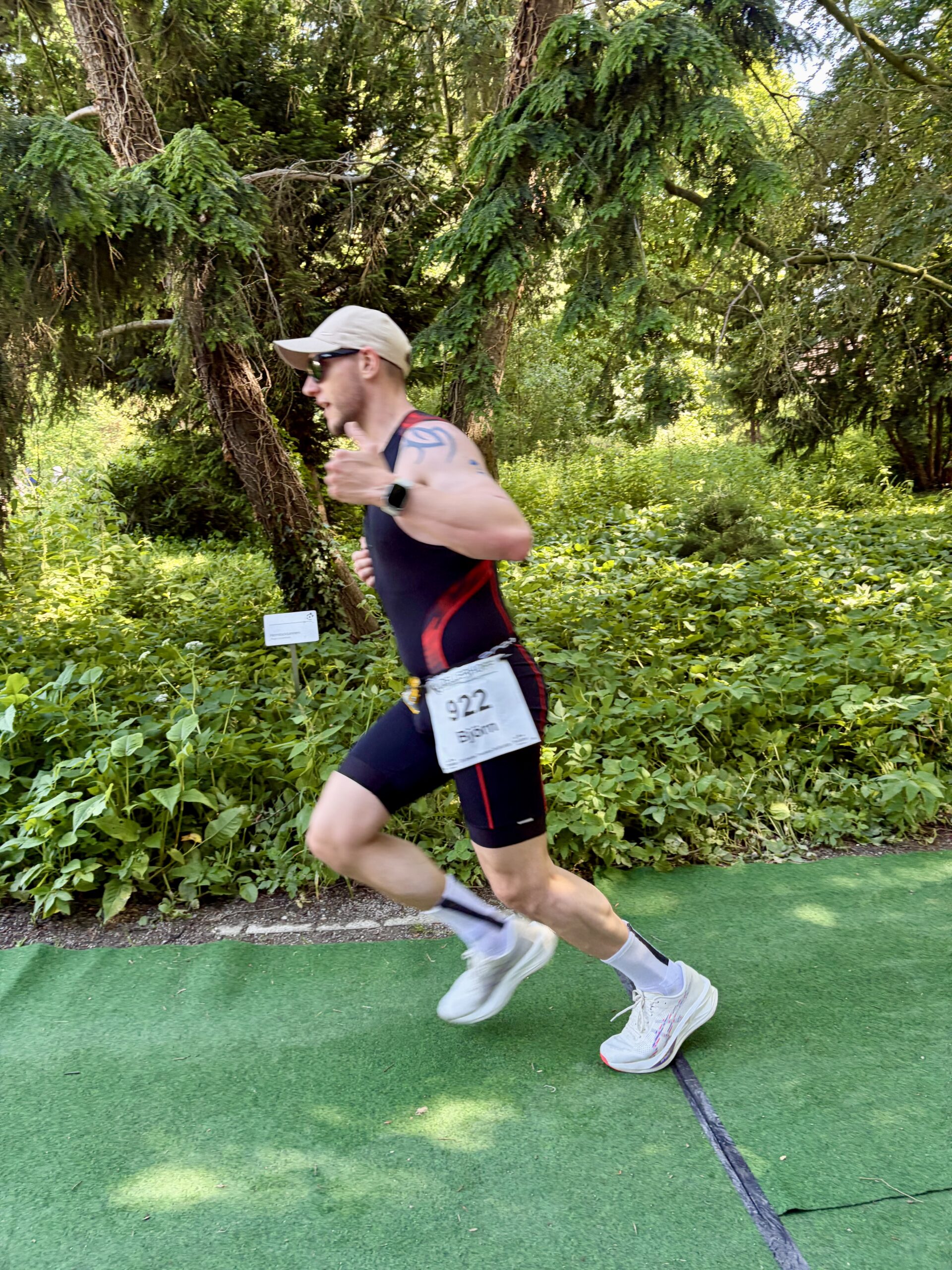 IMG_2725 Björn auf der Laufstrecke;<br />
Bild: Nicole Franzke