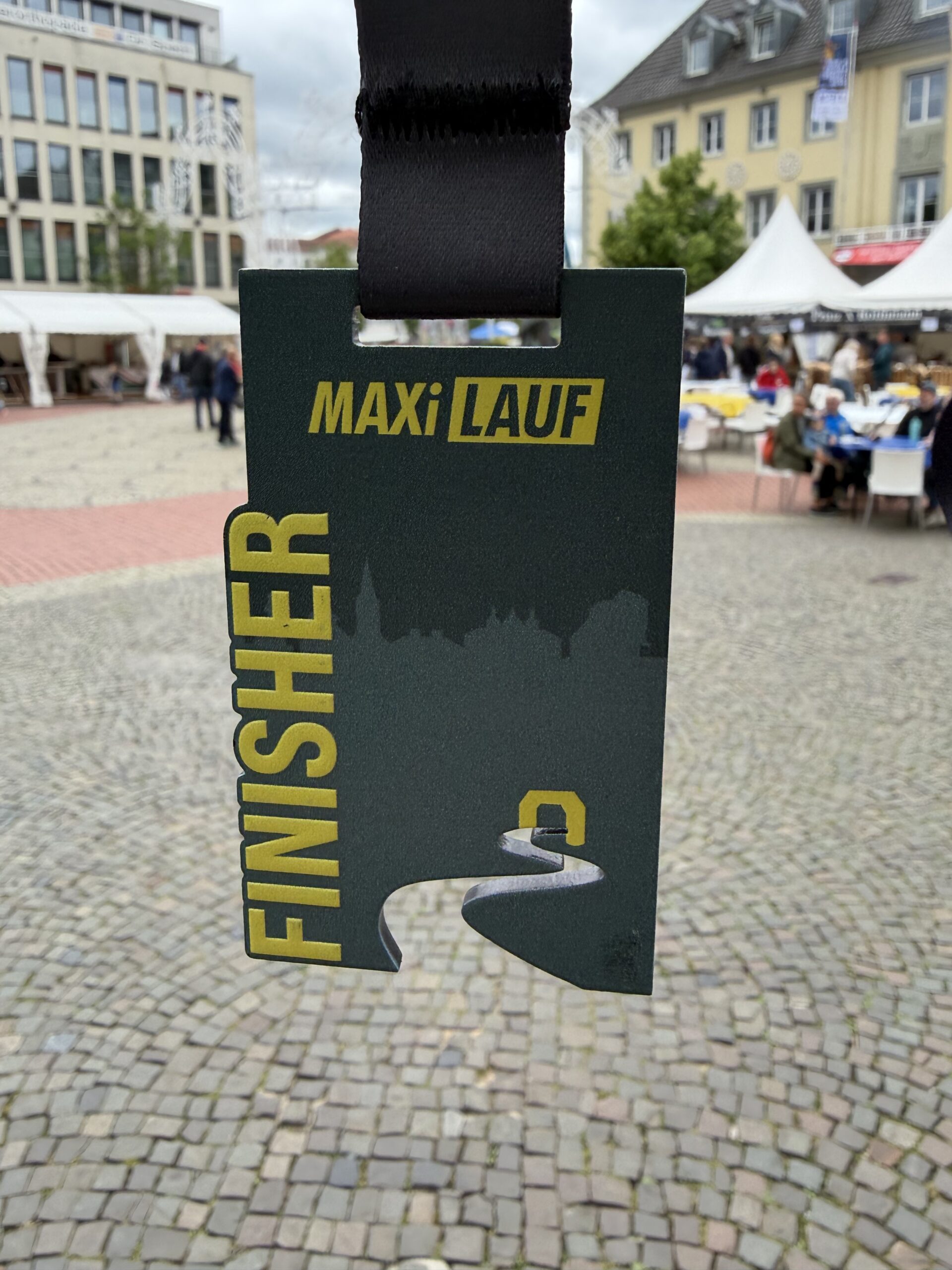 IMG_2767 Die Maxilauf-Medaille,<br />
Bild: Nicole Franzke