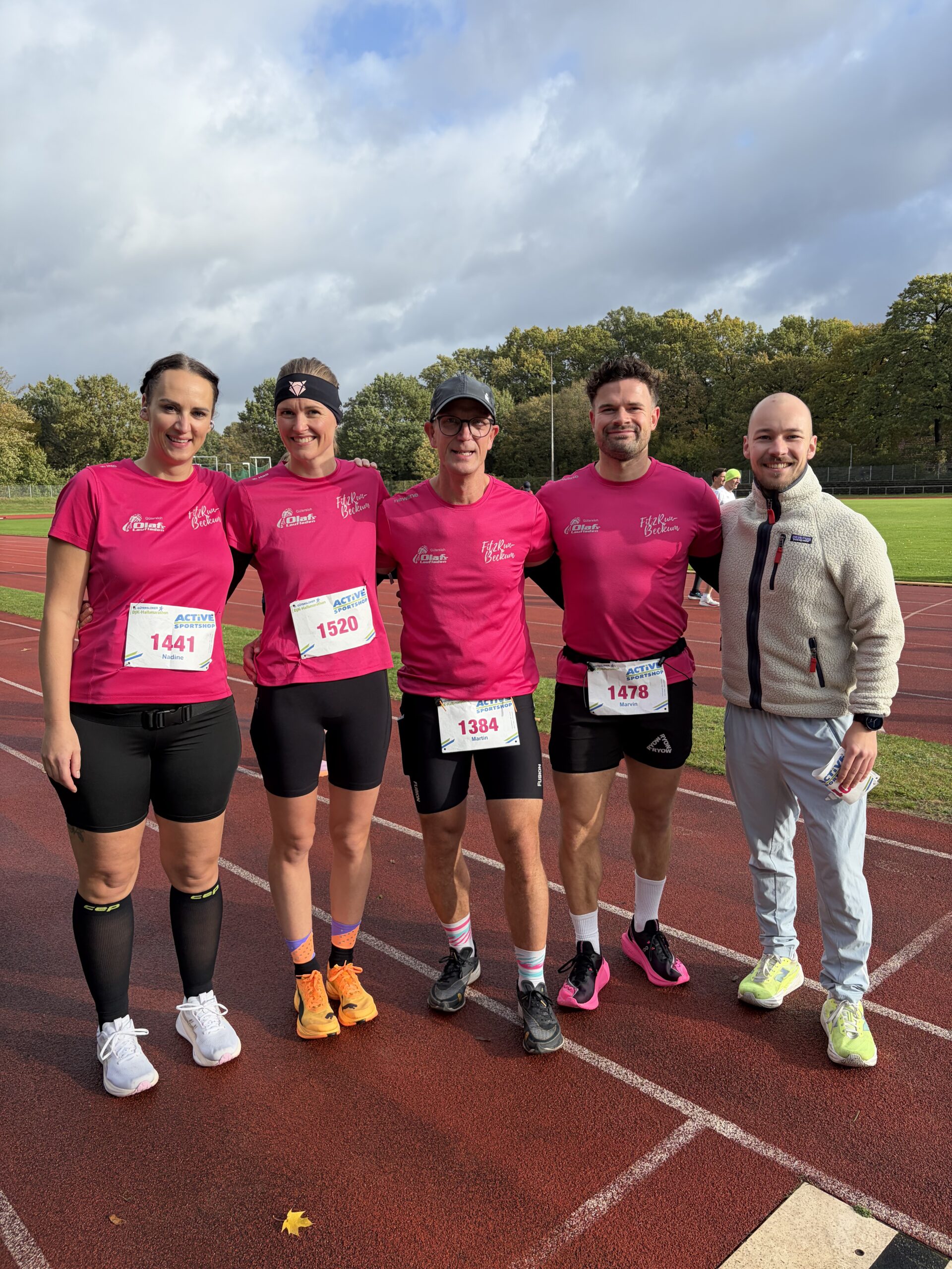 IMG_5110 Nadine, Anna, Martin, Marvin und Tim;<br />
Bild: Nicole Franzke